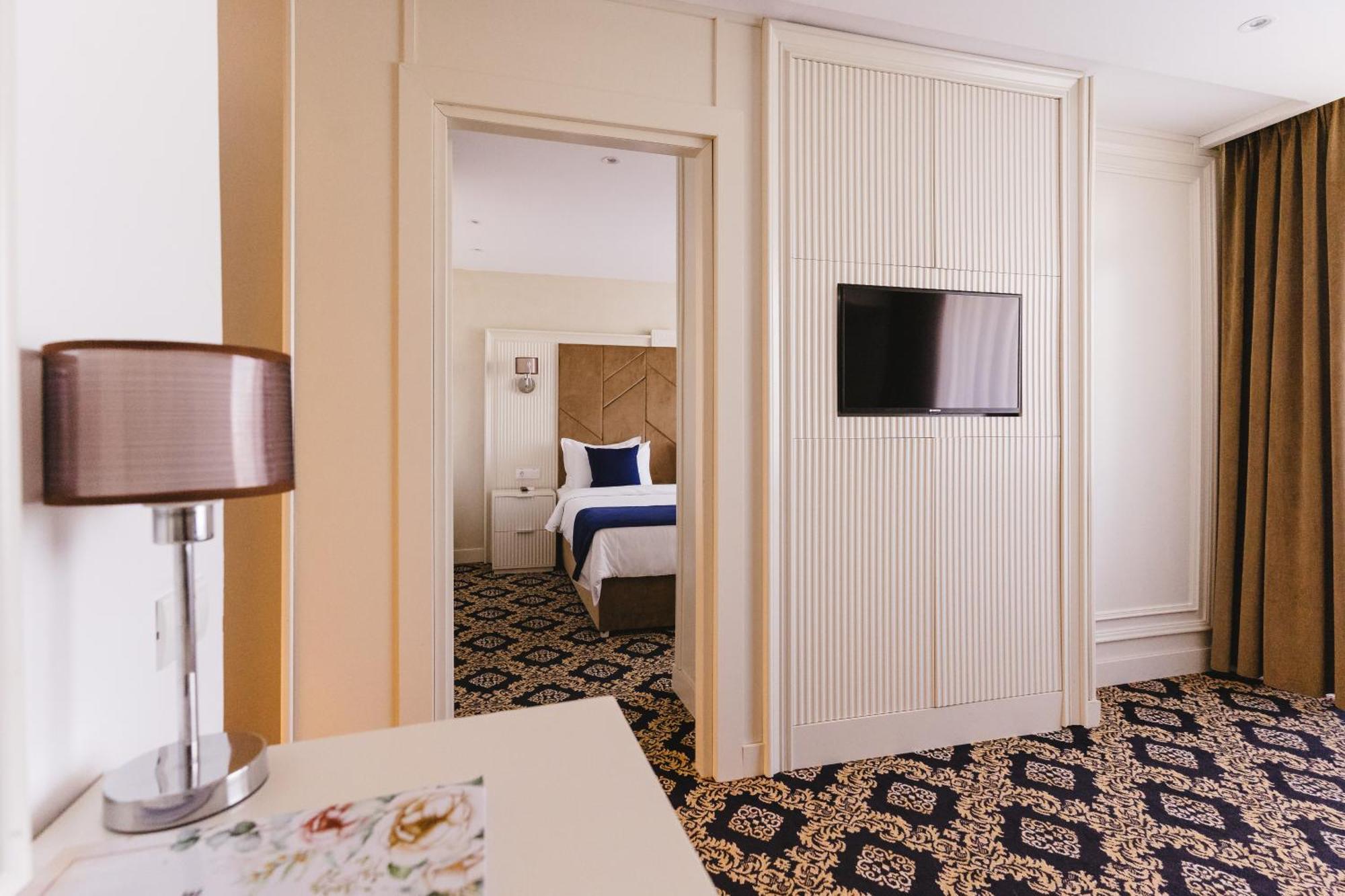 Hotel Belvedere Eforie Bagian luar foto